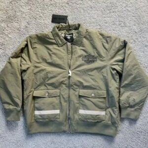 Harley Davidson Jacket NWT in 3XL - Rain Protection, Double Zipper, Reflective